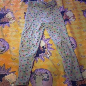 Pretty colorful kids leggings